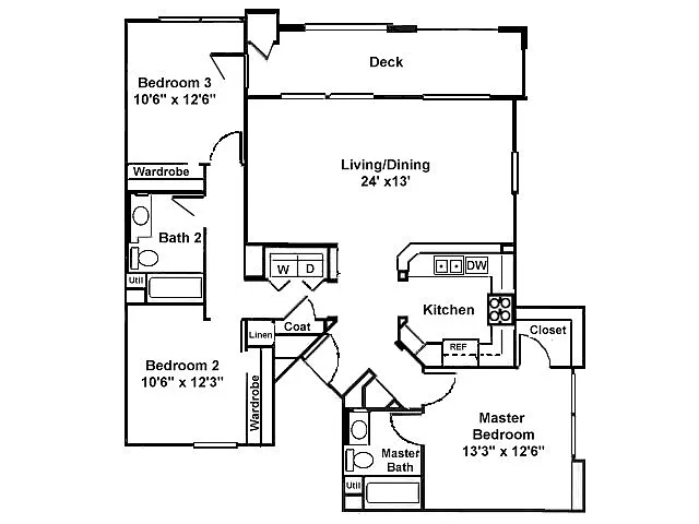Floor plan Falcone