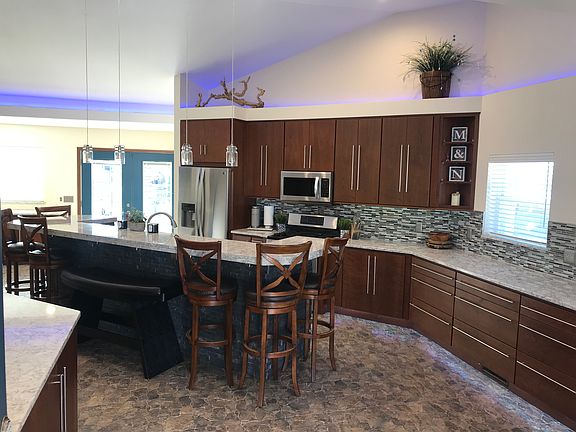Vaulted Ceiling Kitchen