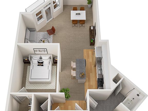4th image of 27 Green Mountain Dr #1B-1Ba-717Sqft