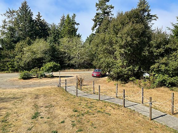 Western view from front deck of house.