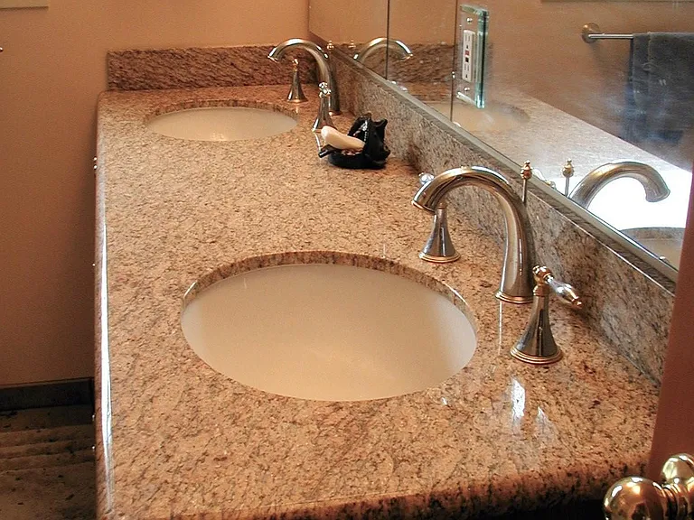 his/hers main bath vanity