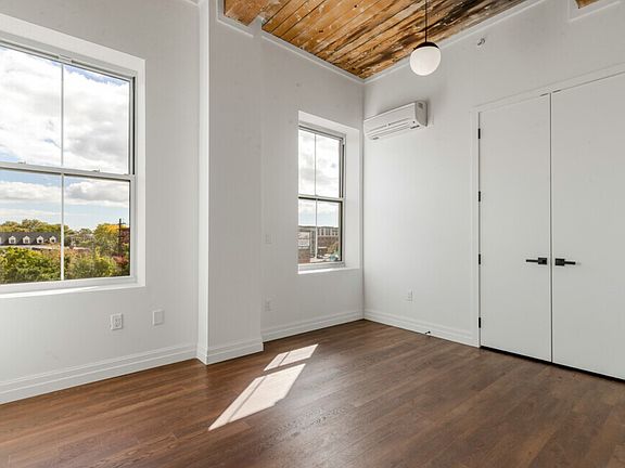Bedroom with lots of natural light