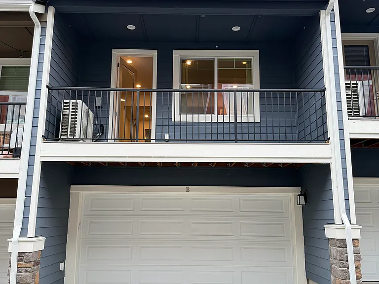 Garage side view