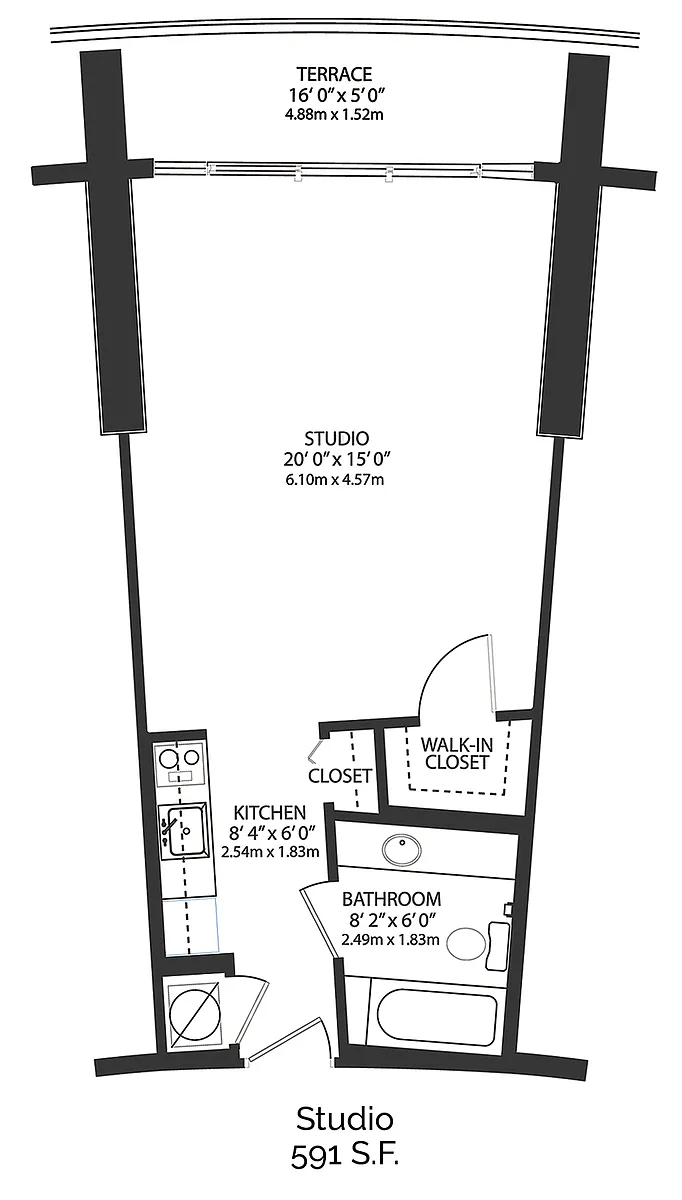 Floor plan CORPORATE STUDIO