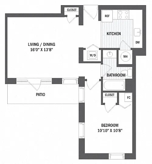 Floor plan A1 - Mill