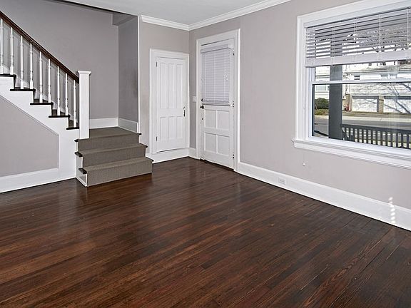 Entryway and Living Room
