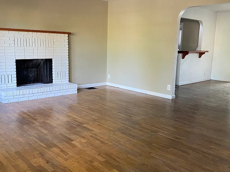 Living room looking into dining room