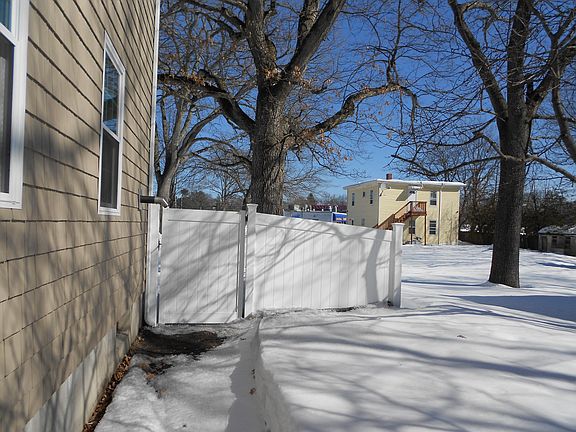 Right side of house fence