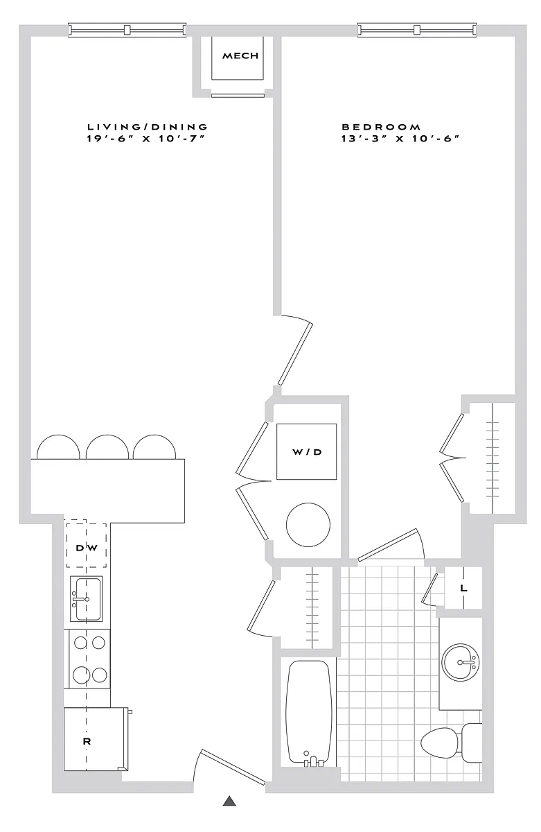Floor plan B1-A02