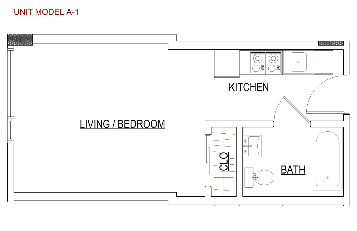 Floor plan Model A-3