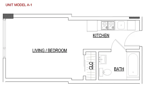 Floor plan Model A-3