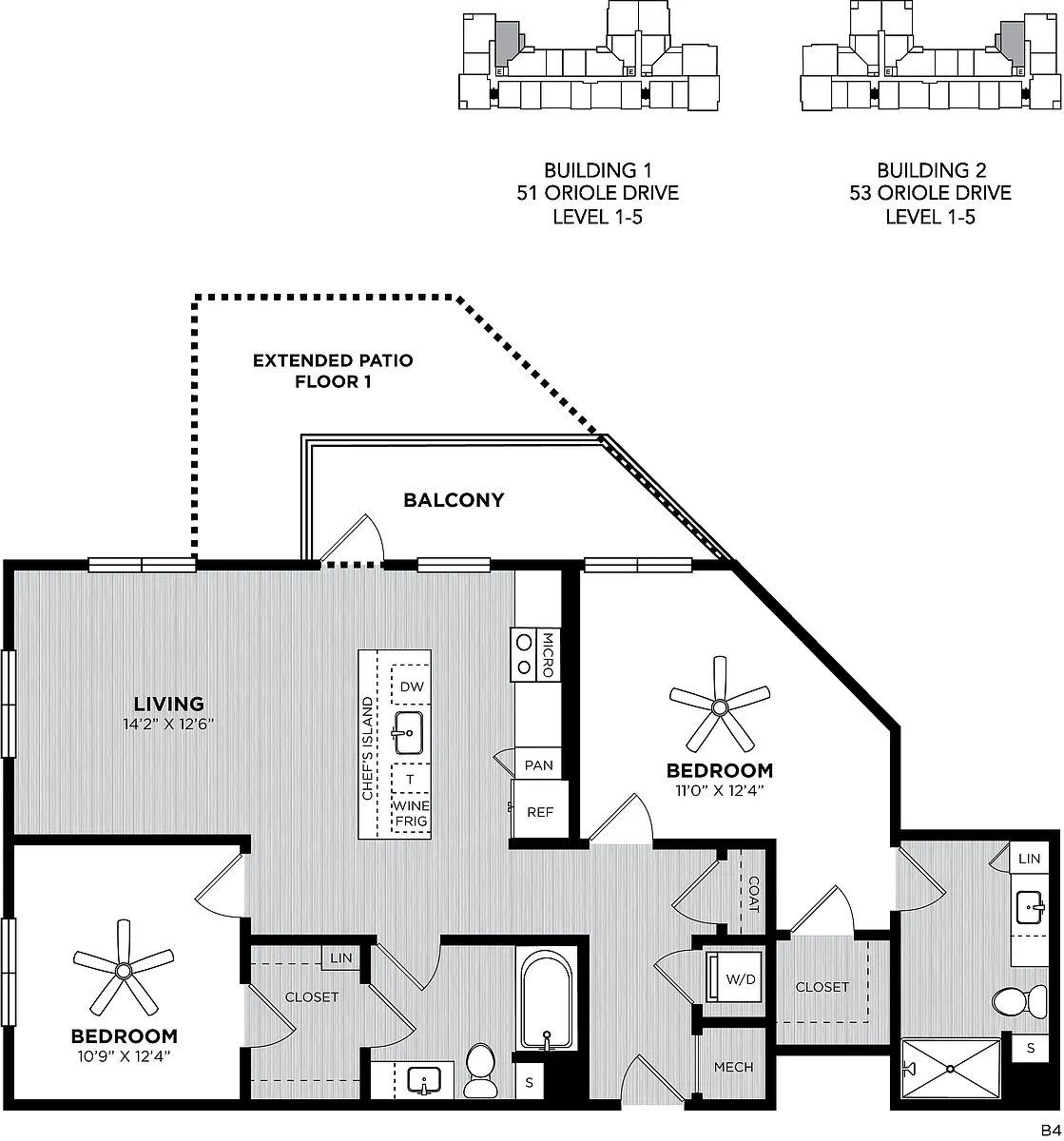 Floor plan Slate