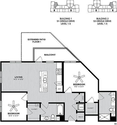 Floor plan Slate