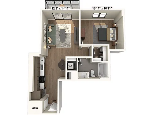 Floor plan A03-Scheme3