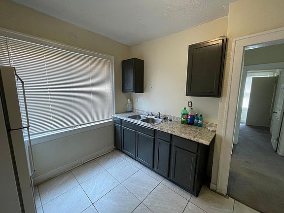 Kitchen before clean up.
