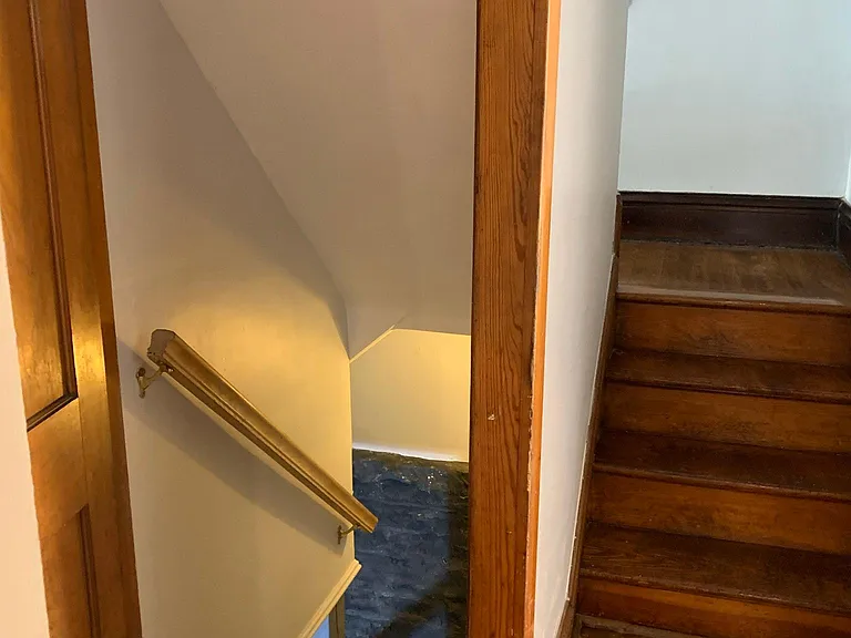 TO BASEMENT AND BACK STAIRS CASE TO 2ND FL