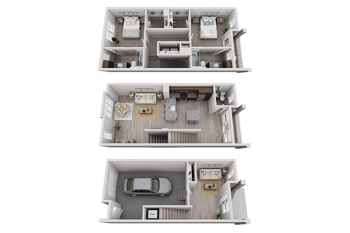 Floor plan TH3