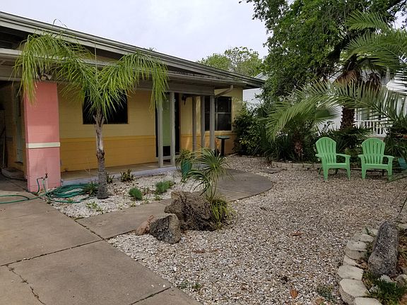 Mid Century Modern built with concrete block and terrazzo sl