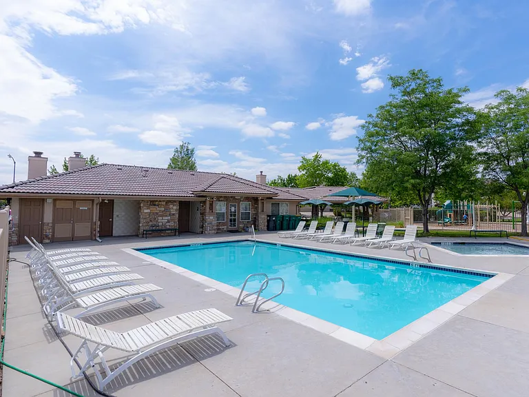 Swimming Pool open during summer time.