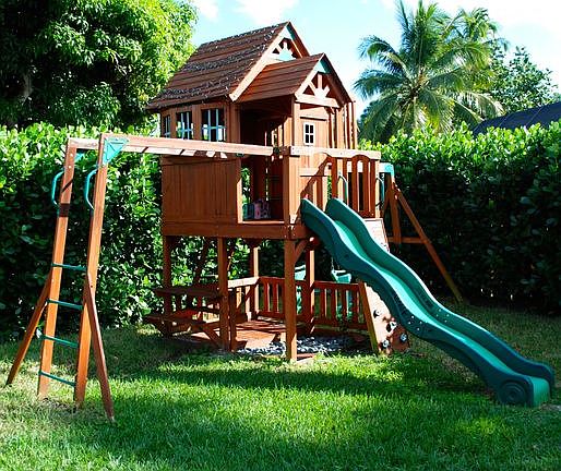 Fenced Backyard