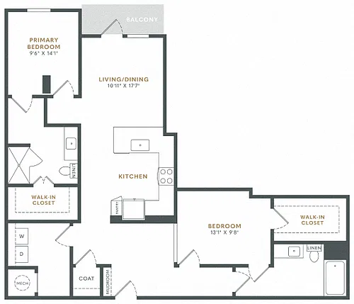 Floor plan B10