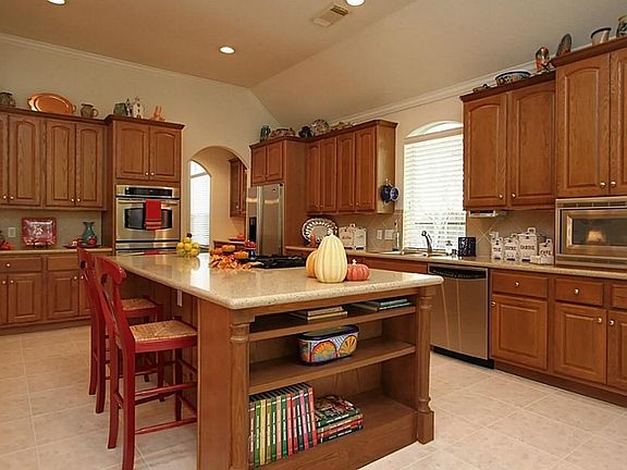 Gourmet kitchen.