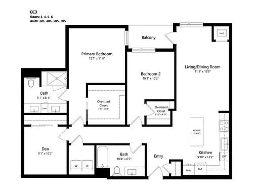Floor plan CC3