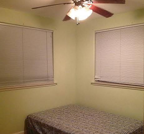The bedroom available