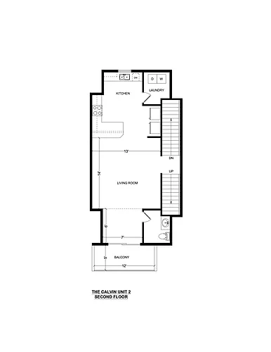 Floor plan 5X25