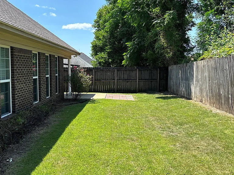 Fenced Back Yard