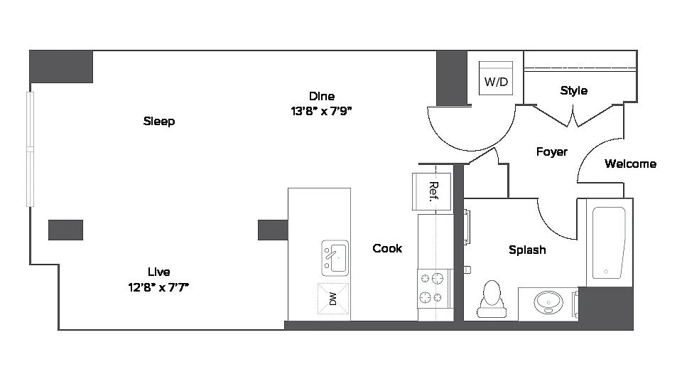 Floor plan S3T