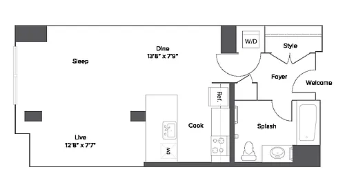 Floor plan S3T