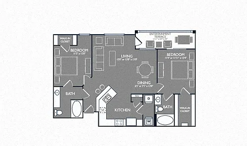Floor plan B1 1