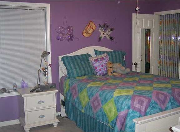 One of three bedrooms upstairs