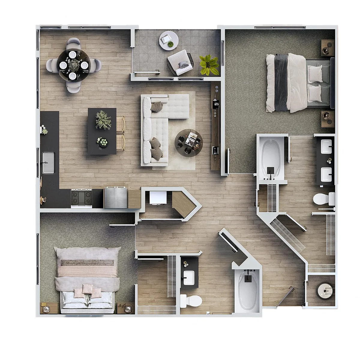 Floor plan B4