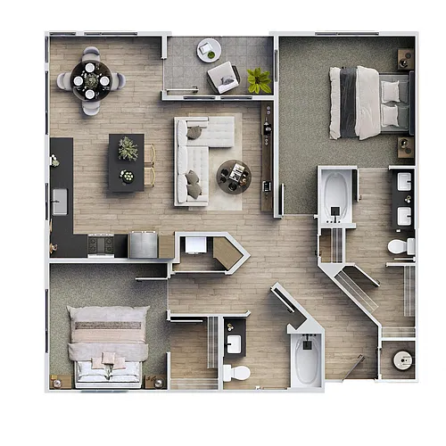 Floor plan B4