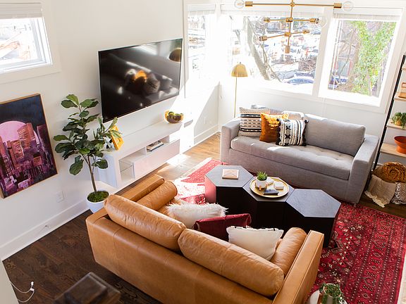 Living Room w/Sleeper Sofa + Smart TV