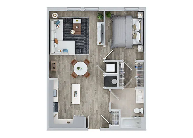 Floor plan A5A - I