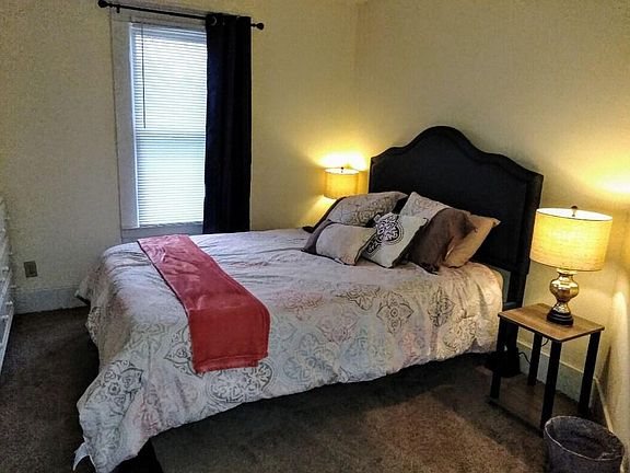 One of two bedrooms on the second floor