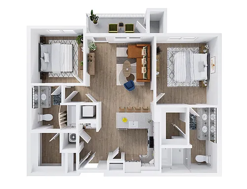 Floor plan B2