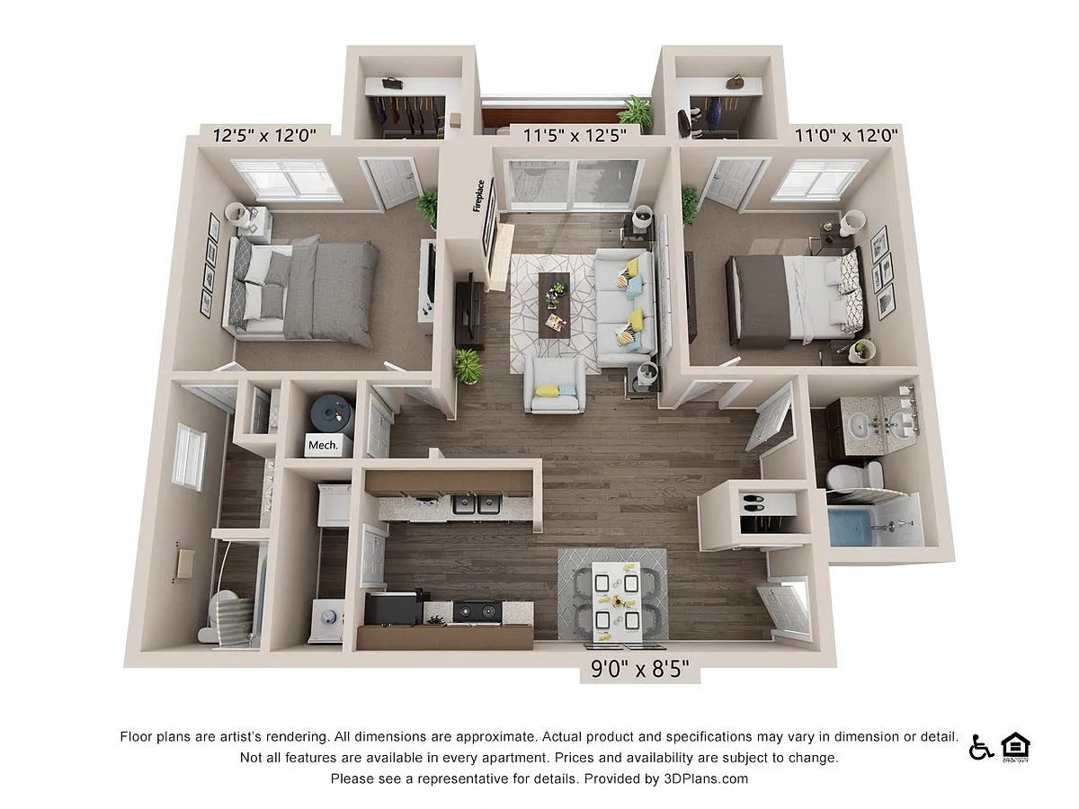 Floor plan Summit - 2x2