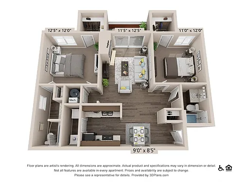 Floor plan Summit - 2x2
