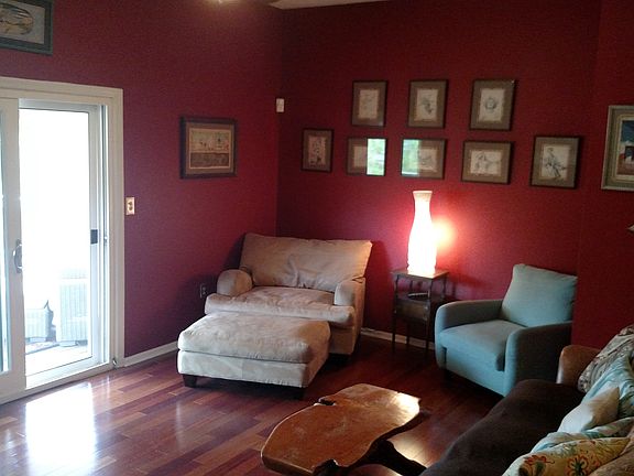 Step down living room 