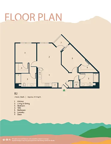 Floor plan B2