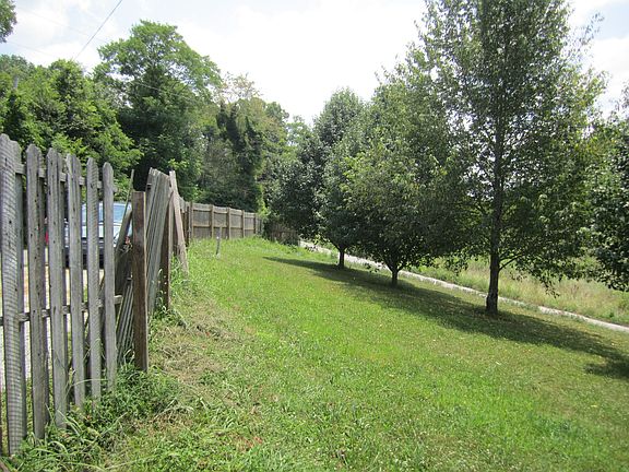 Privacy fence in front yard
