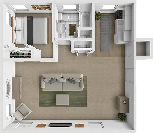 Floor plan Mulberry
