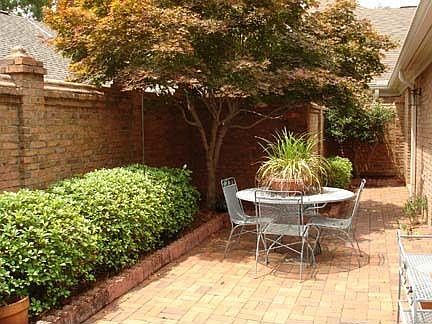 private courtyard