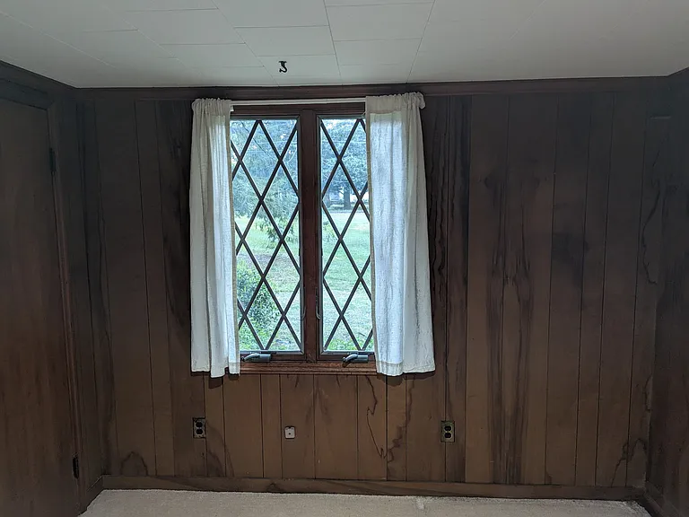 Master bedroom front window