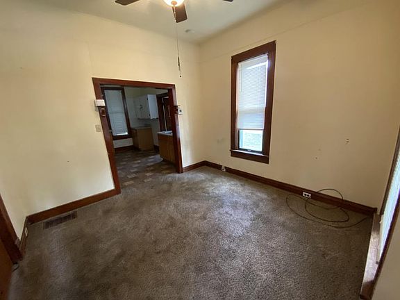 The living room greets you upon the front entry. 