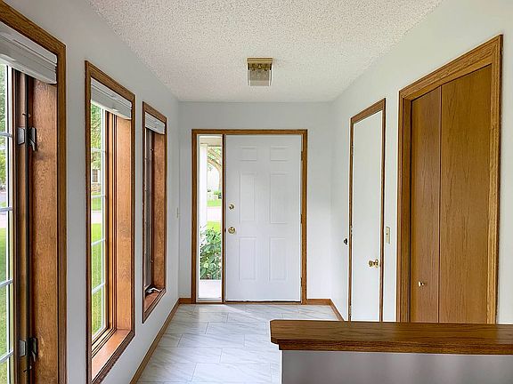 Foyer with room for a bench